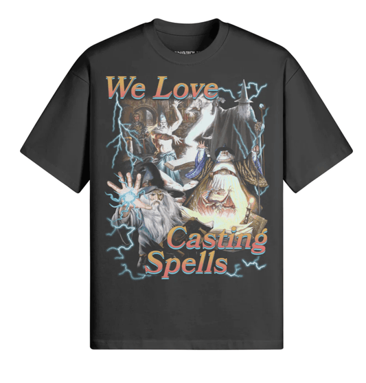 We Love Casting Spells T-shirt - Zyzz Shop