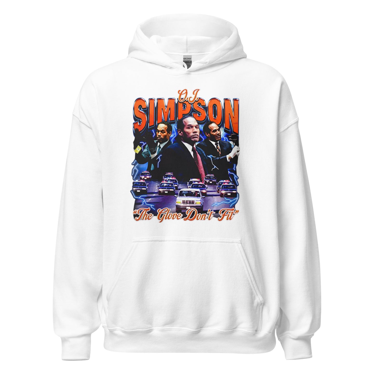 O.J. Simpson "The Glove Don't Fit" Hoodie ❄️