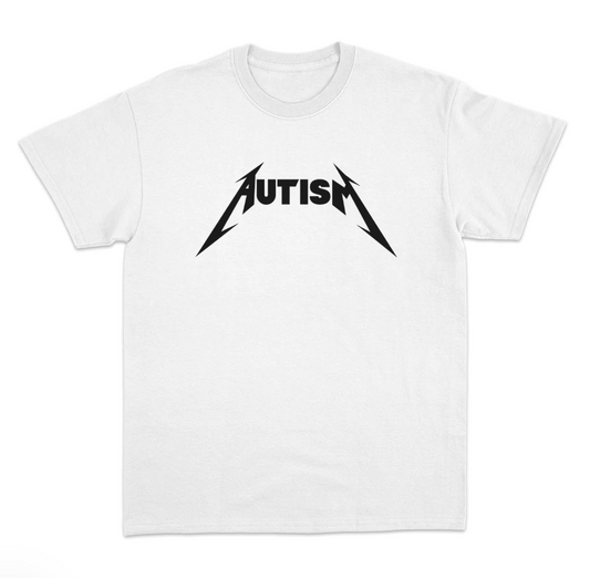 Autism Metallica Parody T-shirt