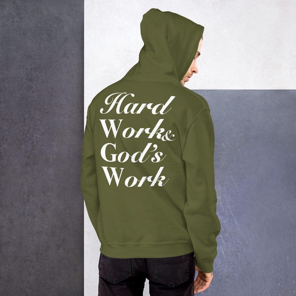 Hard Work & Gods Work Hoodie - Zyzz Shop