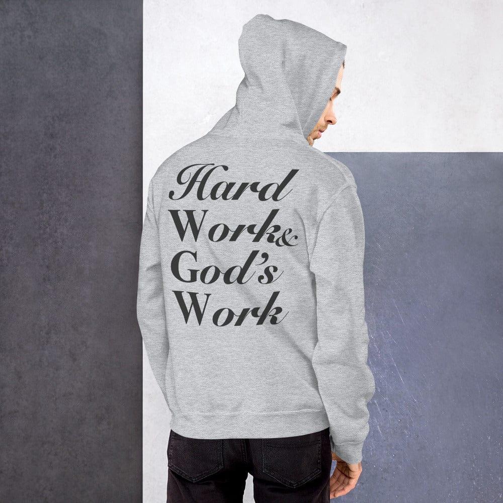 Hard Work & Gods Work Hoodie - Zyzz Shop